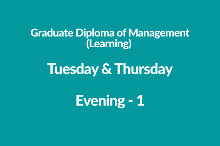 BSB80120 Graduate Diploma of Management (Learning) - Evening - 1 (Module F_2026 Term 3)
